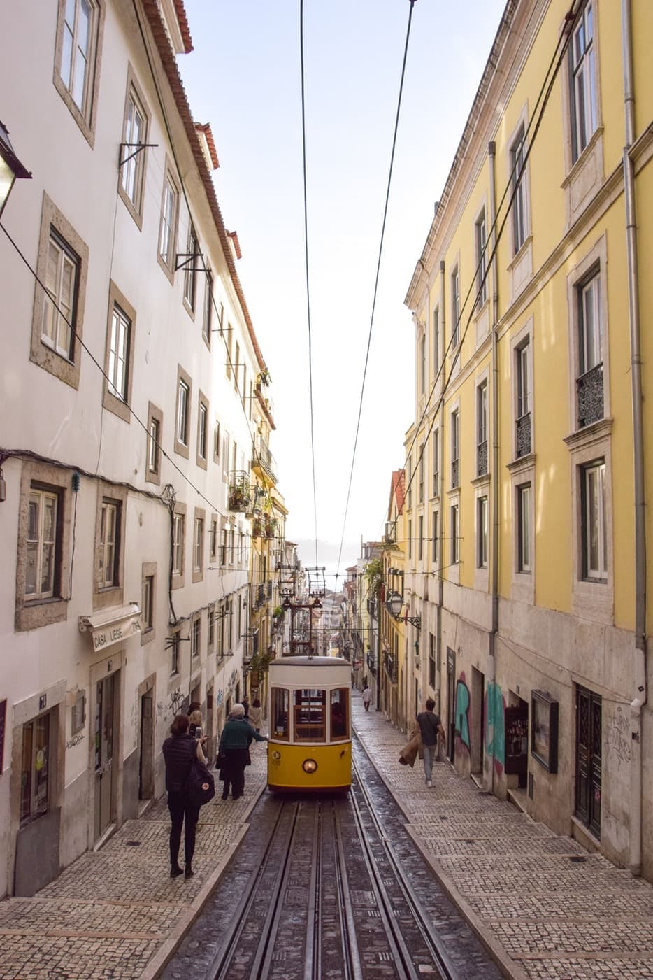 Tram à Lisbonne - Portugal