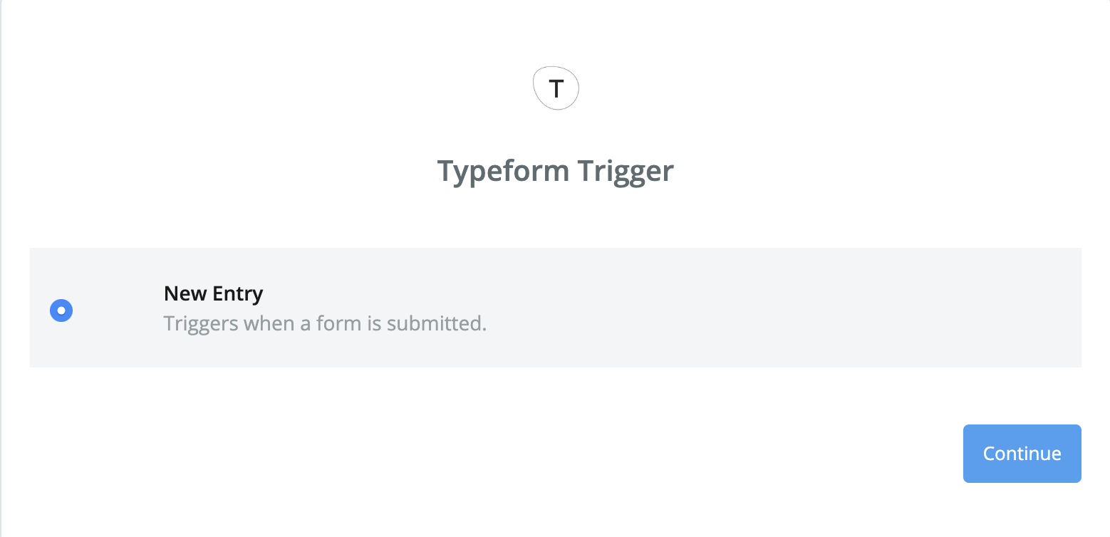 Automatisation entre Trello et Typeform - Zapier